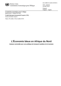 Policy Paper sur L'Économie bleue en Afrique du Nord : Analyse sectorielle pour une politique de transport maritime et de tourisme