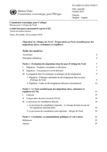 Policy Paper sur Migration en Afrique du Nord